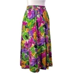 Vintage Pendleton floral skirt size 10